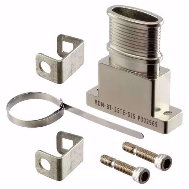 MDM-BT-25TE-SJS ITT Cannon, LLC  Capots de connecteurs D-Sub en forme de D